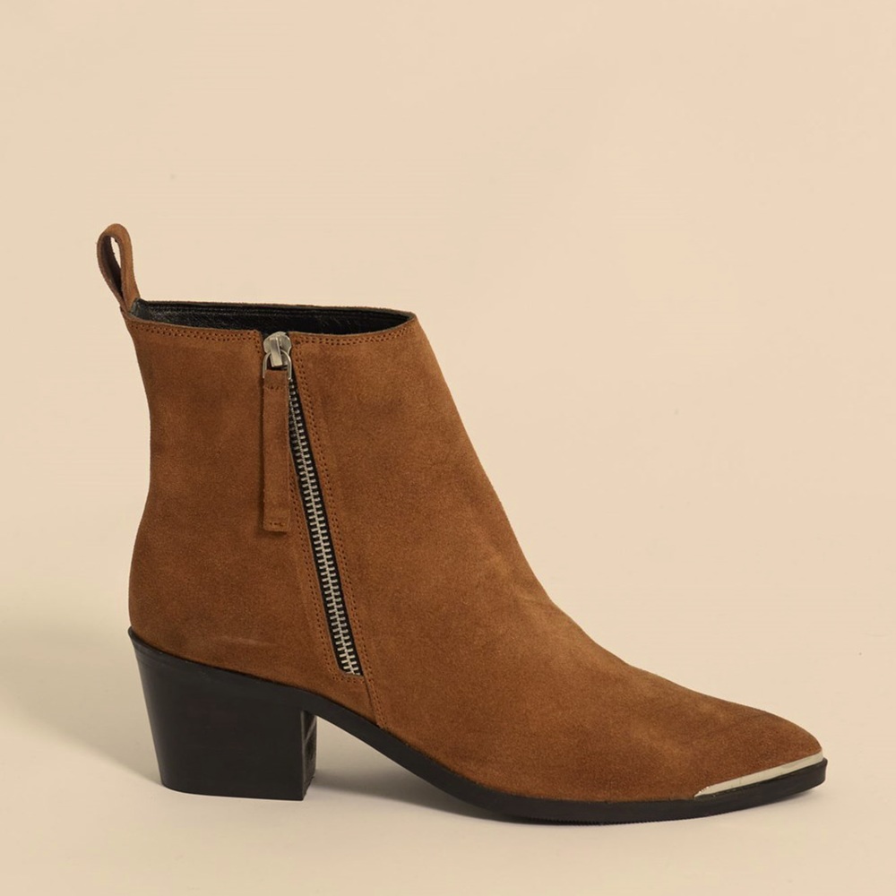 NWT! - One Teaspoon | Suede Monica Boots Tan